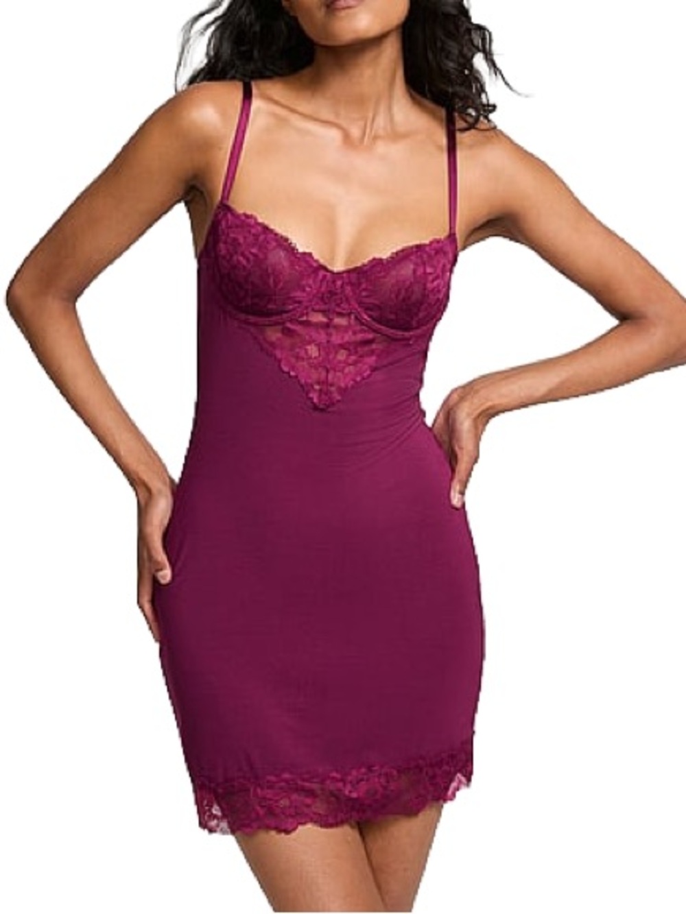 Victoria’s Secret Women's Lace Slip Dress
